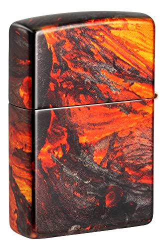 Zippo Lava Flow Design Lighter