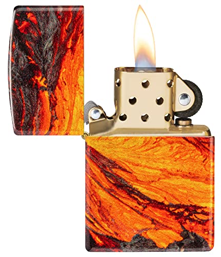 Zippo Lava Flow Design Lighter