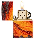 Zippo Lava Flow Design Lighter