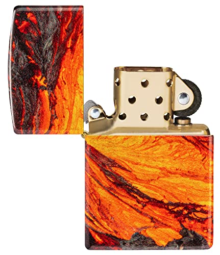 Zippo Lava Flow Design Lighter