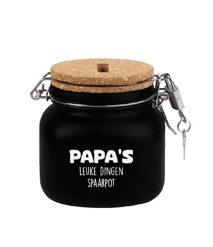 Luxe spaarpot - Papa