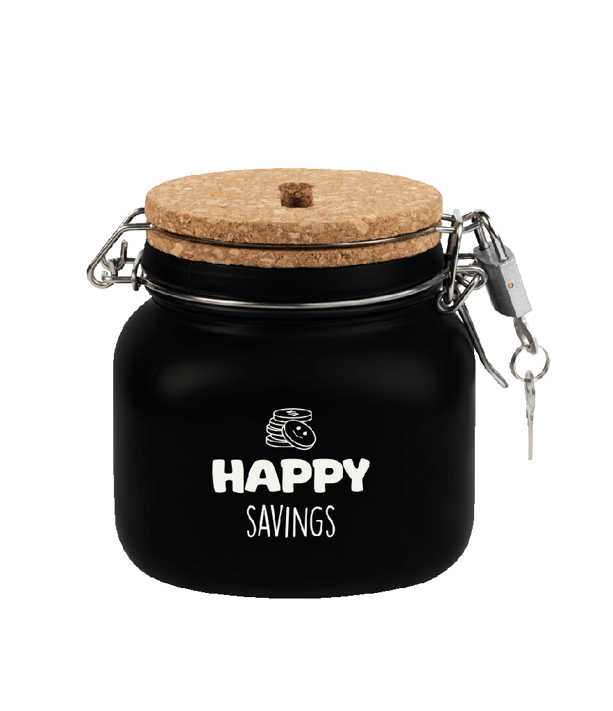 Luxe spaarpot - Happy savings