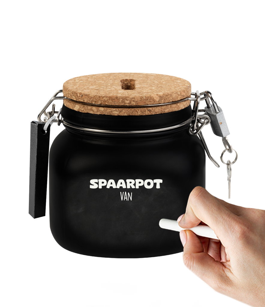 Luxe spaarpot - Spaarpot van
