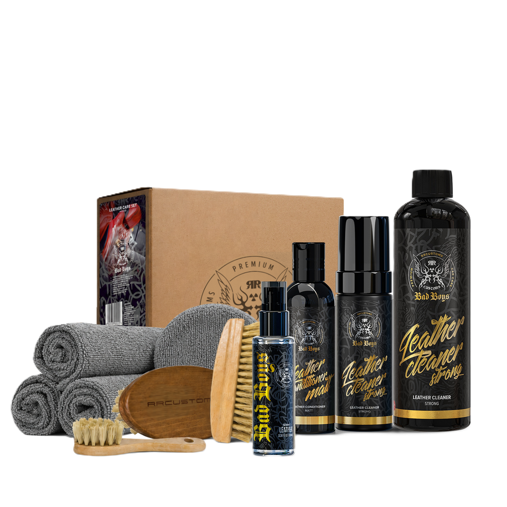 rr costums bad boys - Leather care set strong premium