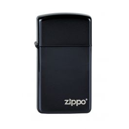 Zippo Slim - Ebony w/ Zippo Logo