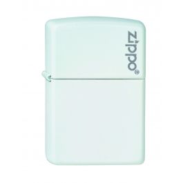 Zippo Regular - White w/ Zippo Logo