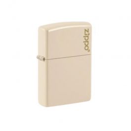 Zippo Regular - Flat Sand w/ Zippo Logo