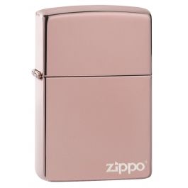 Zippo Regular - High Polished Rose w/ Zippo Logo