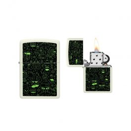 Zippo - Doodle Cannabis Design