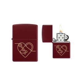 Zippo - Heart Locket Design