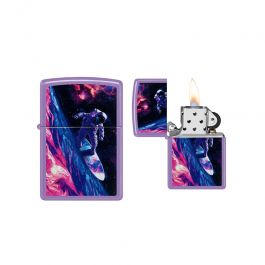 Zippo - Surfing Astronaut Design