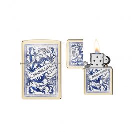 Zippo - Cannabis Sativa Design