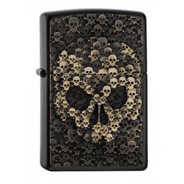 Zippo - Skulls In Skull
