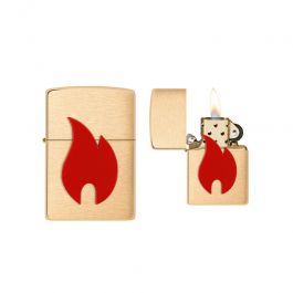 Zippo - BIG Flame Red