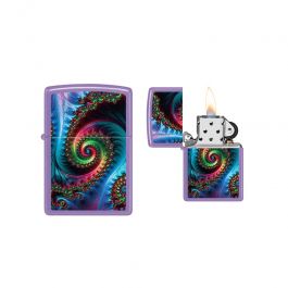 Zippo - Pattern Design Smoky Lavender