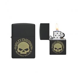 Zippo - Harley-Davidson Black Matte