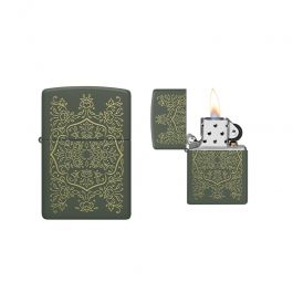 Zippo - Pattern Design Green Matte