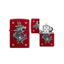Zippo - Rick Rietveld Candy Apple Red