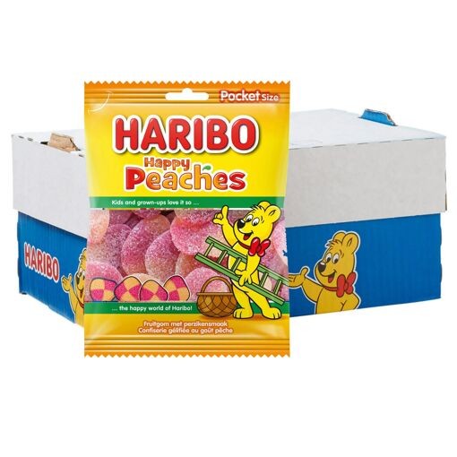 HARIBO HAPPY PEACHES 75G
