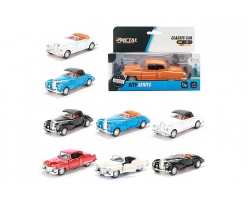 Die Cast - Metal Die Cast Classic Car 1:35 (9st)