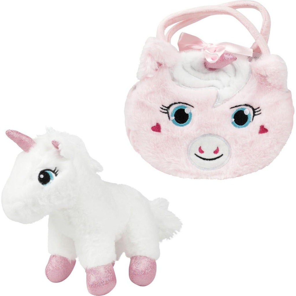 Dream Horse Plush Unicorn in Bag