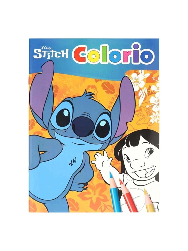 [HY515911] Kleurboek Stitch colorio (12st)