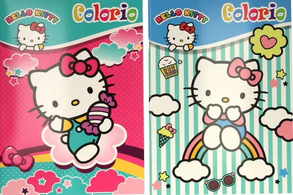 [HY463616] Kleurboek Hello Kitty colorio (12st)