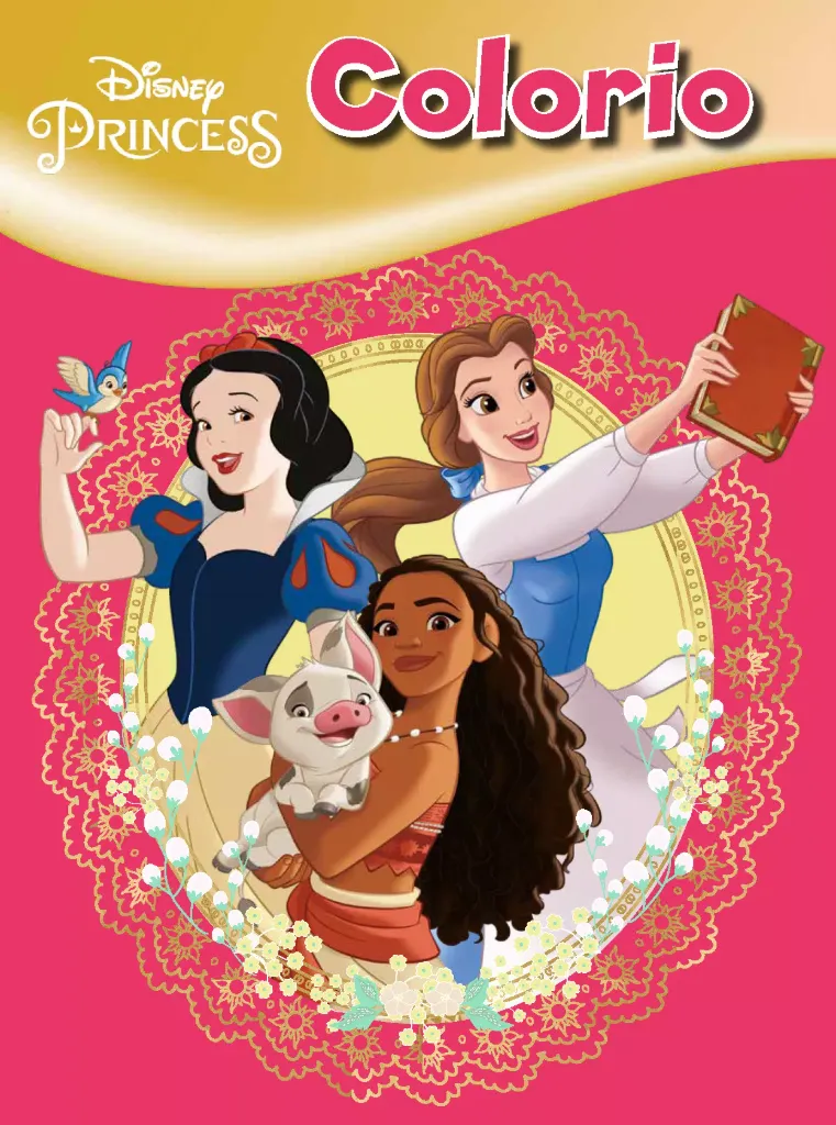 Kleurboek Princess colorio (12st)