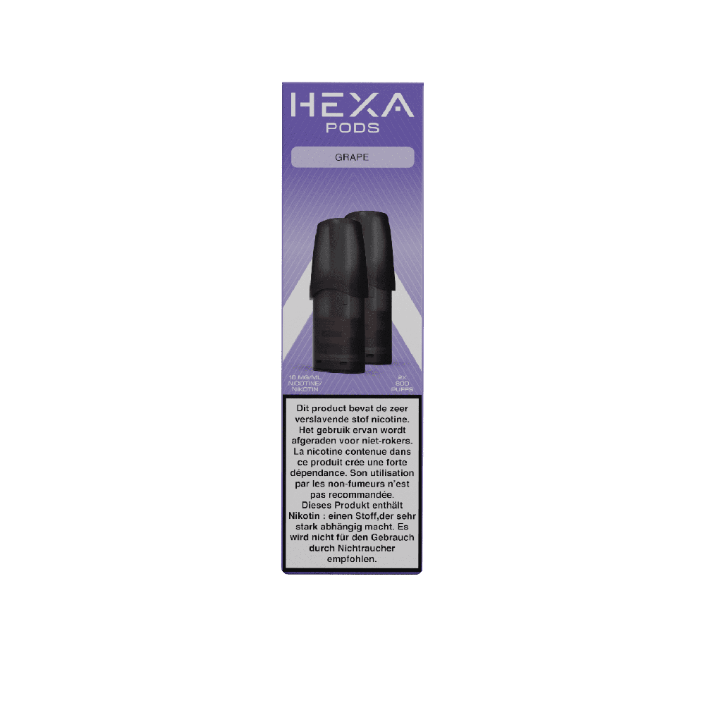 Hexa Sira Pods - Grape 00MG (5 st.)