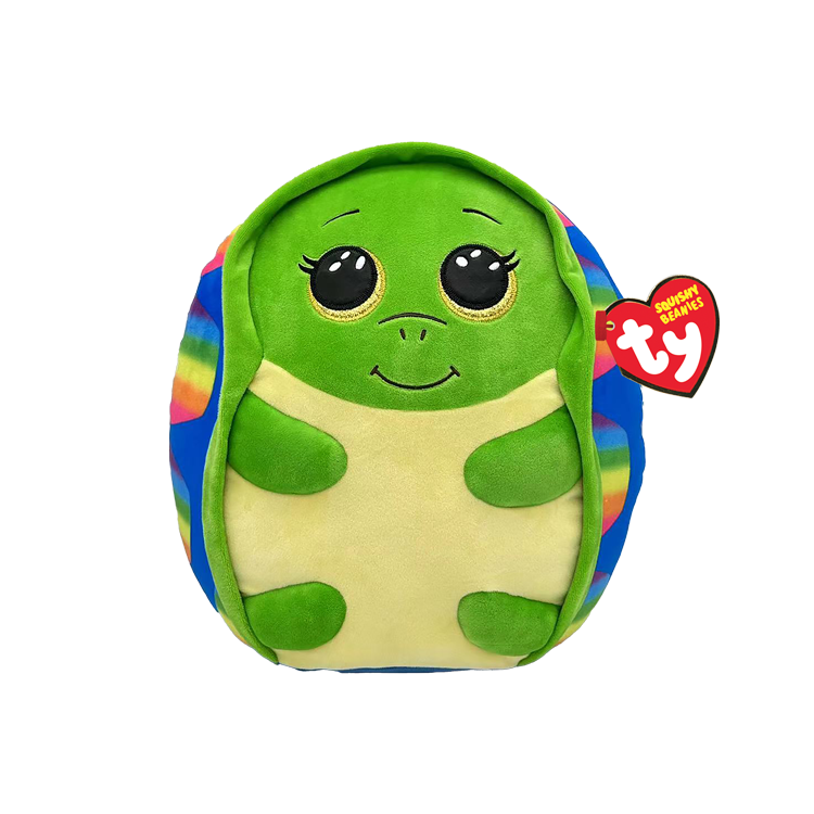 TY SQUISH A BOOS SMALL - SHRUGS TORTUE
