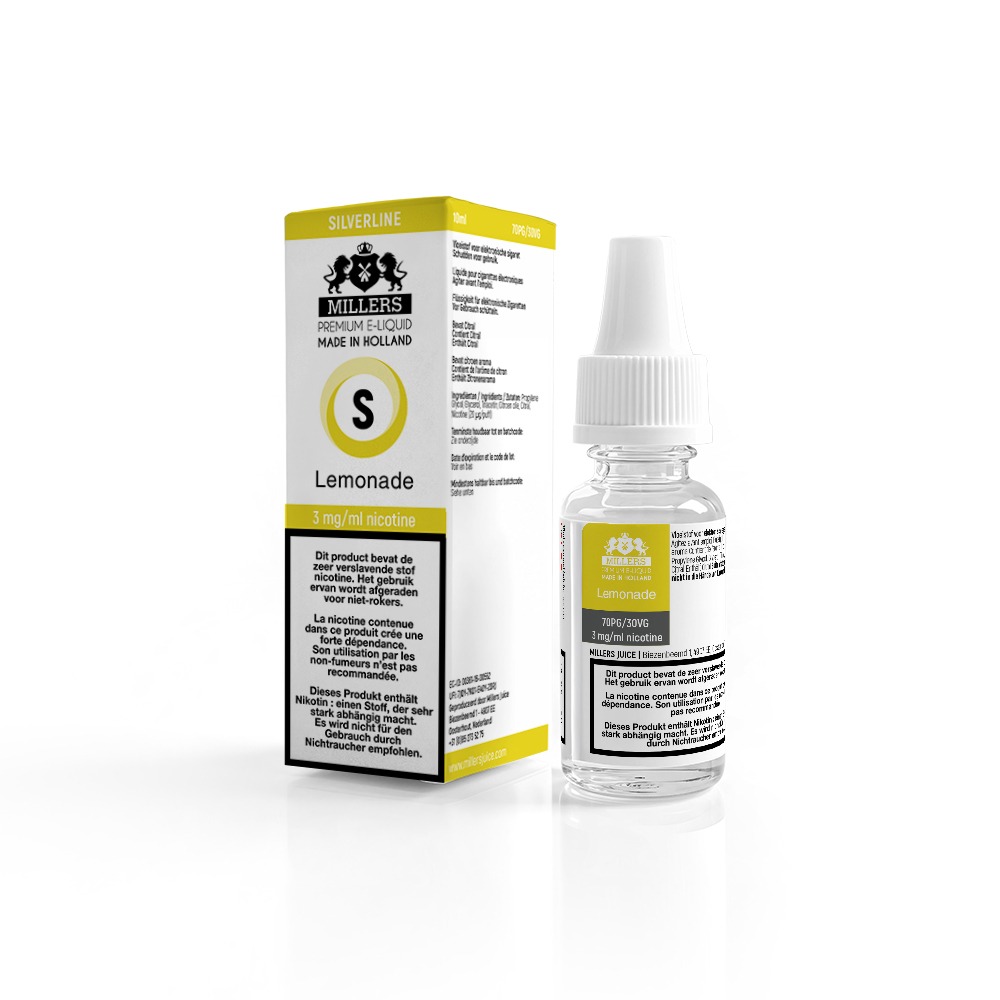 Millers Silverline Lemonade 3mg (5 st.)