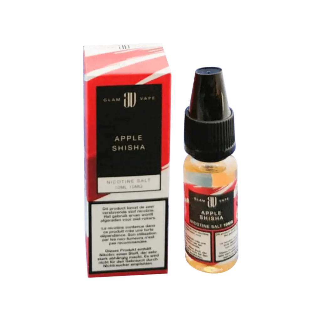 [HY169288-5ST] Glam Vape 10ml - Apple (Shisha) 10MG (5 st.)