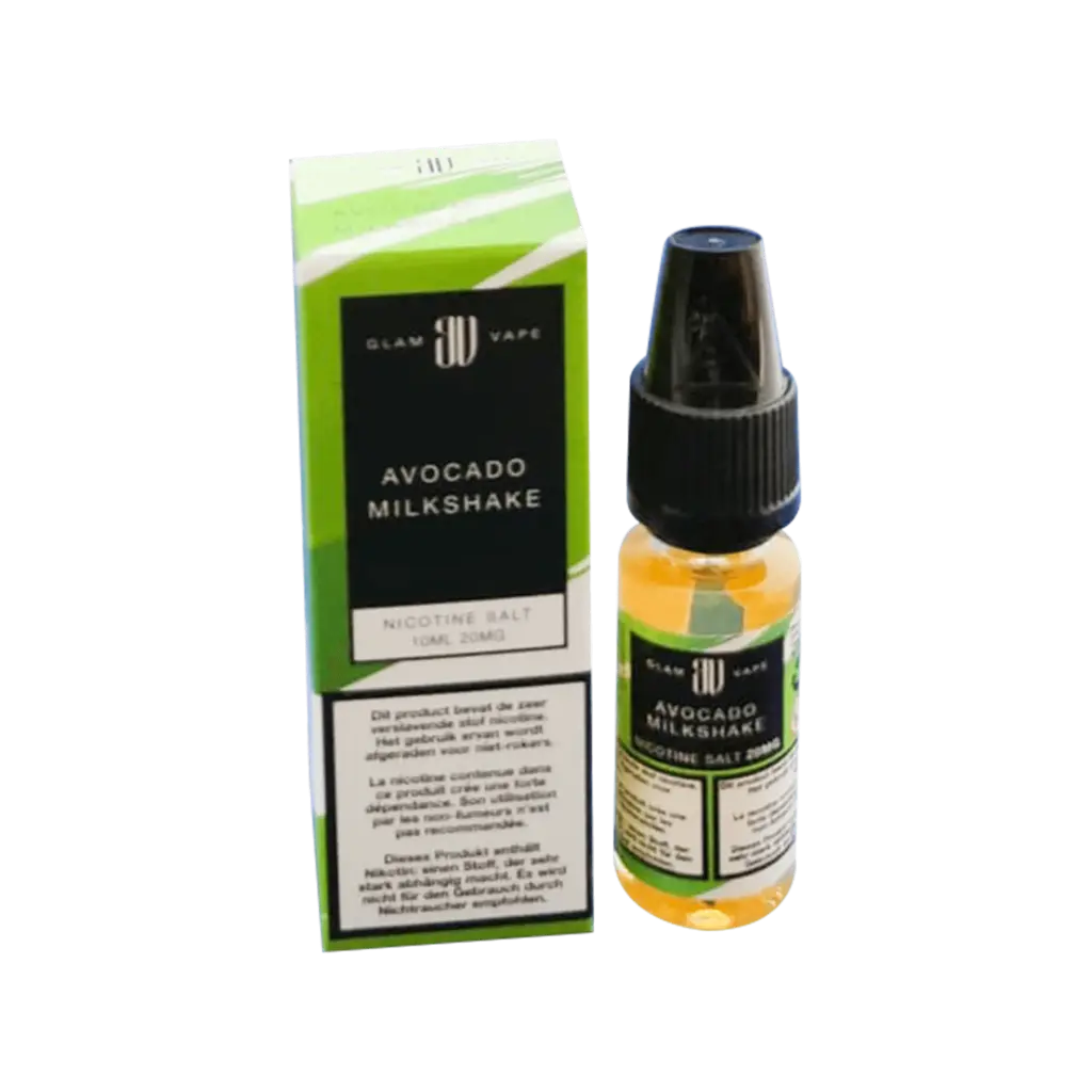 Glam Vape 10ml - Avocado (milkshake) 20MG (5 st.)