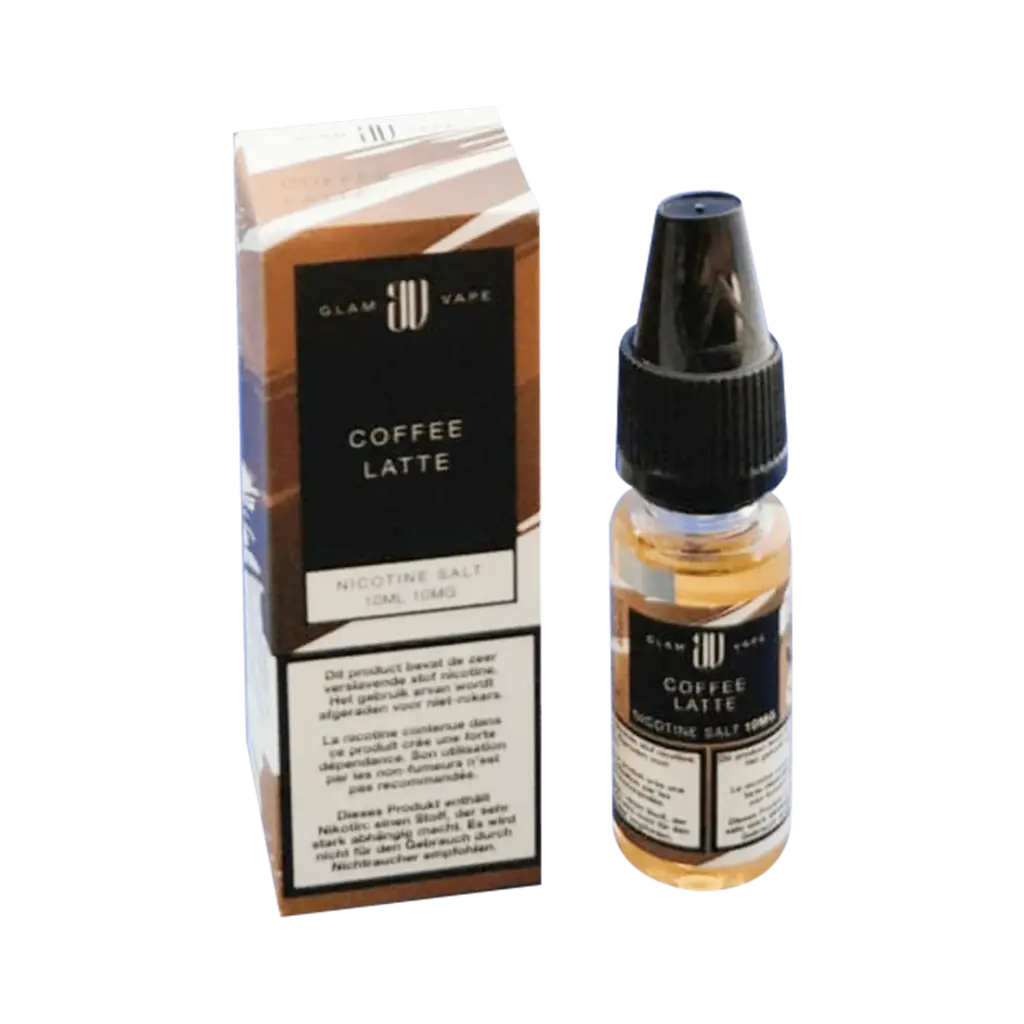 [HY899189-5ST] Glam Vape 10ml - Coffee (latte) 10MG (5 st.)