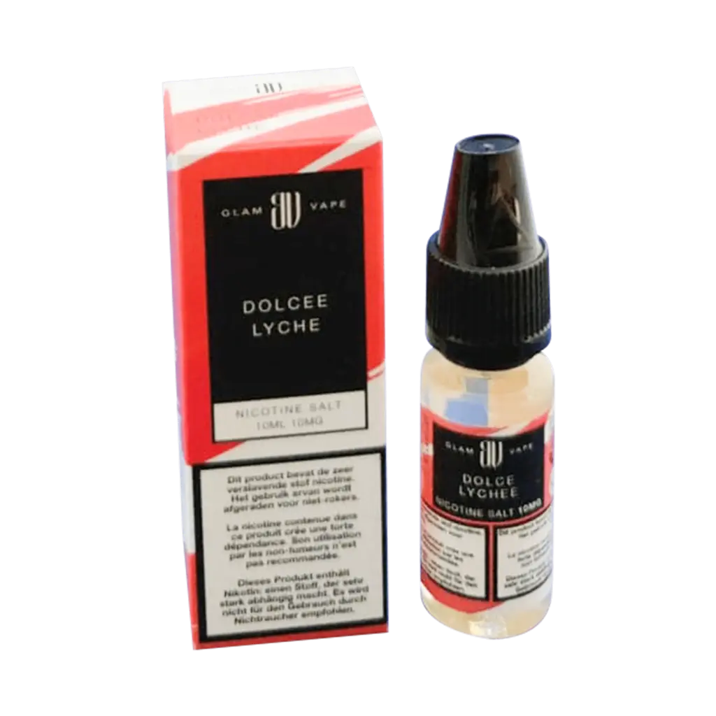 [HY319313-5ST] Glam Vape 10ml - Lychee (Dolce) 10MG (5 st.)