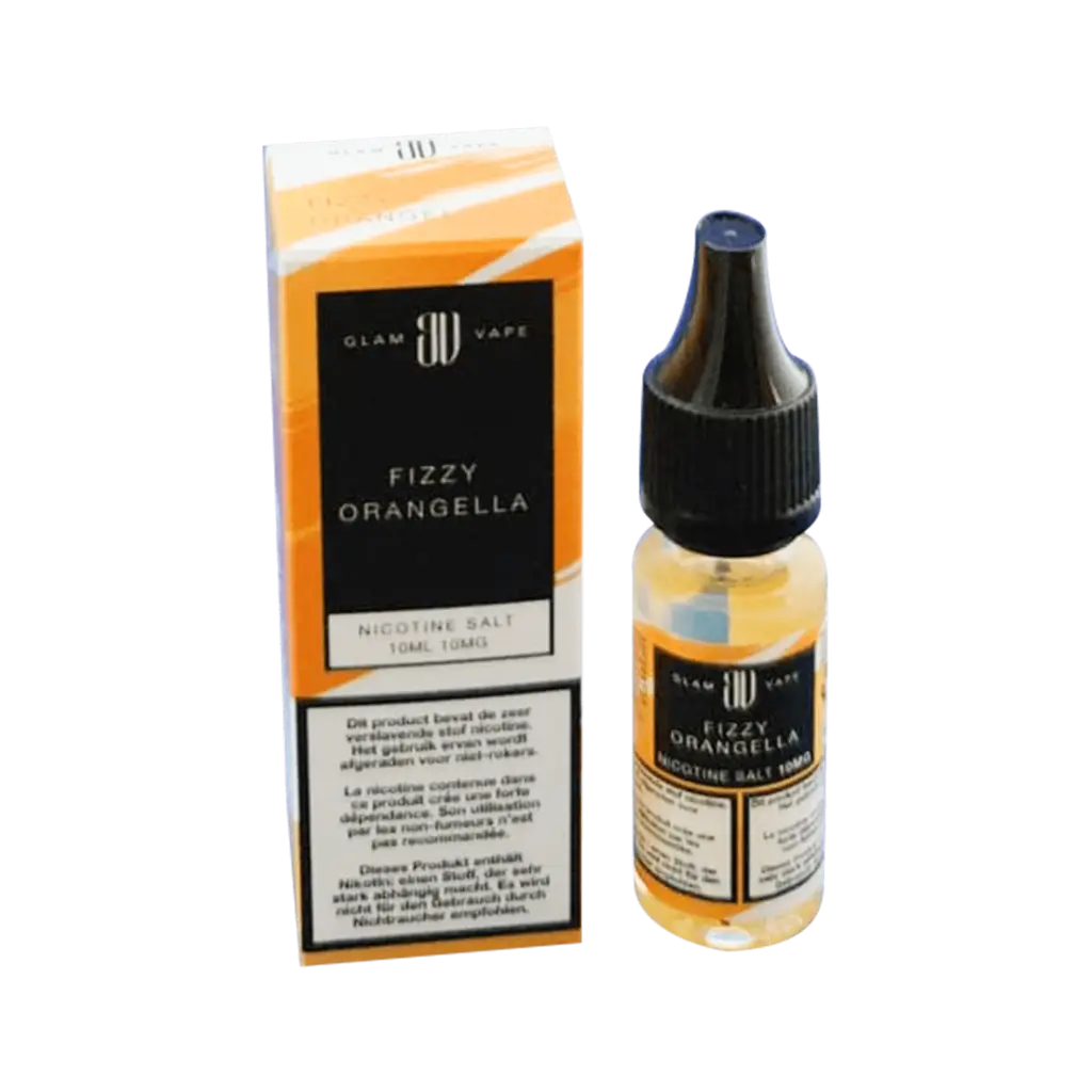 Glam Vape 10ml - Orange (Fizzy orangella) 20MG (5 st.)