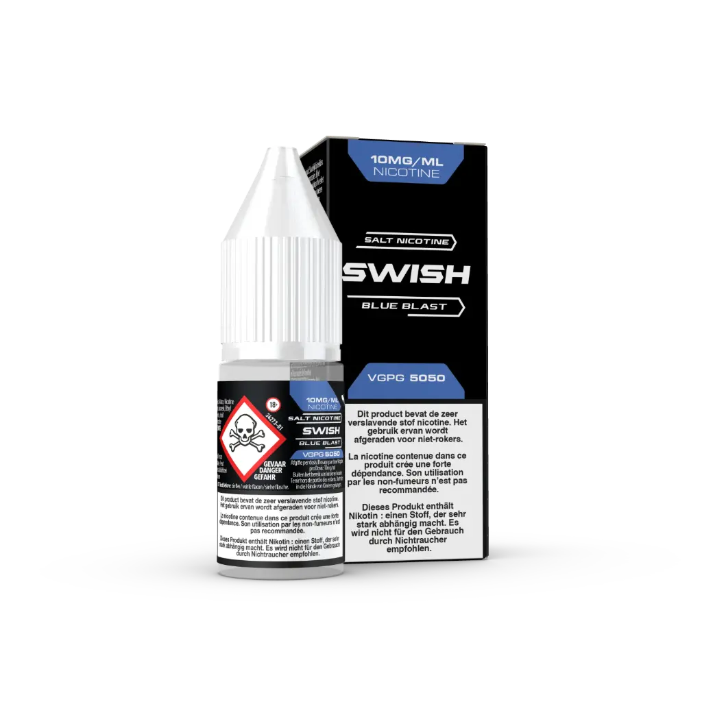 [HY270862-5ST] Swish 10ml - Blue Blast (Blueberry Grape) 20MG (5 st.)