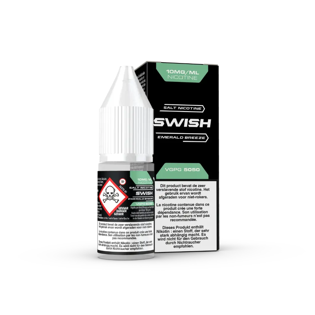 [HY738302-5ST] Swish 10ml - Emerald Breeze (White Grape) 20MG (5 st.)