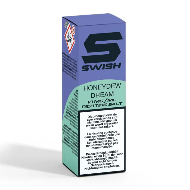 Swish Summer Salts - Honeydew Dream (honeydew melon and blackcurrant ice) 20MG (5 st.)
