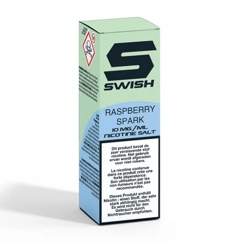 Swish Summer Salts - Raspberry Spark (raspberry and blueberry ice) 20MG (5 st.)
